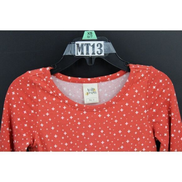 WILD FLOWERS DRESS POCKETFUL OF WONDER JUBILEE HIGH/LOW BALLET LONG SLEEVE SIZ 2 - Picture 2 of 7